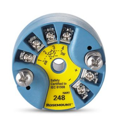 Rosemount 248 Head Mount Transmitter Suhu 5-Point Opsi Kalibrasi