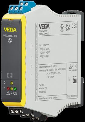 TOR132.AXXXKXX VEGATOR 132 Kontroler Saluran Ganda untuk Deteksi Tingkat untuk Sonde Konduktif